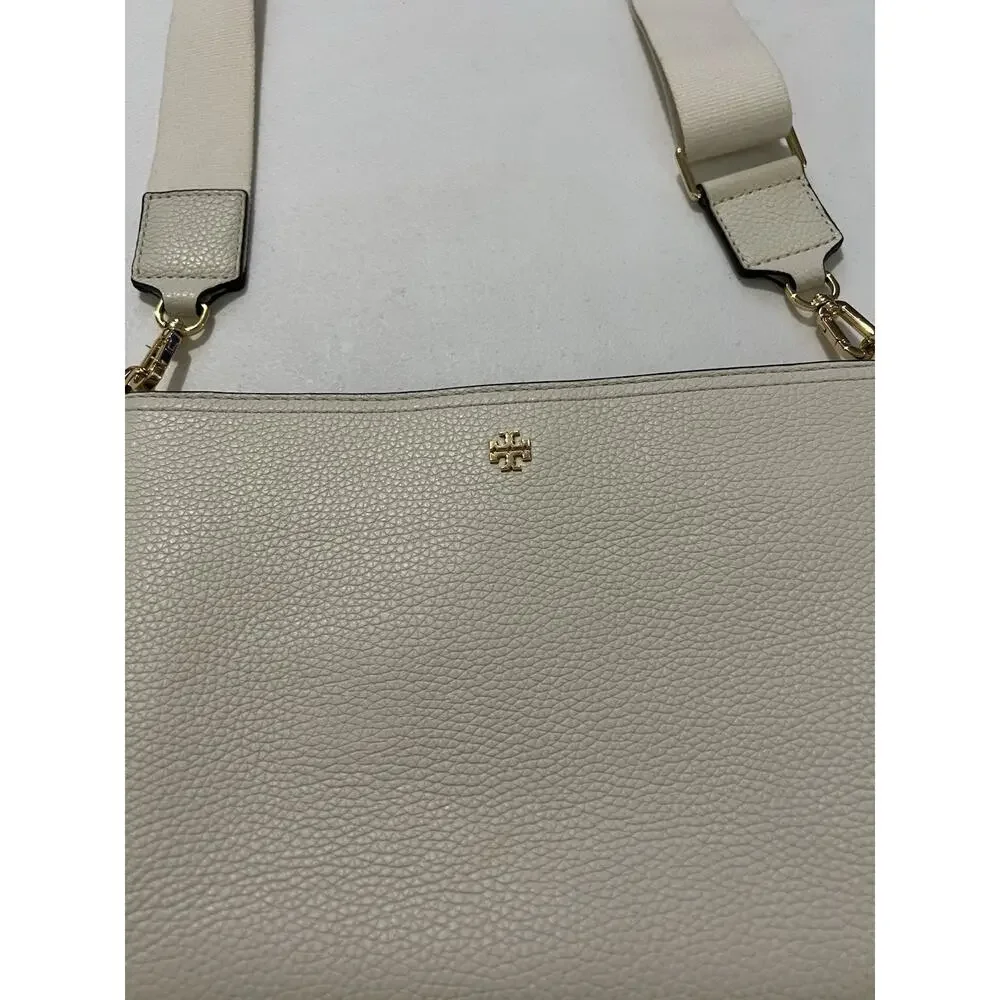 Tory Burch swing crossbody bag cream Adjustable Strap Excellent Condition